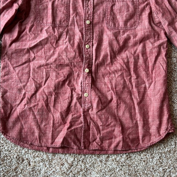 Men's Jachs New York Red Button-Down Shirt | Red Button Down Shirt - Picture 3 of 9